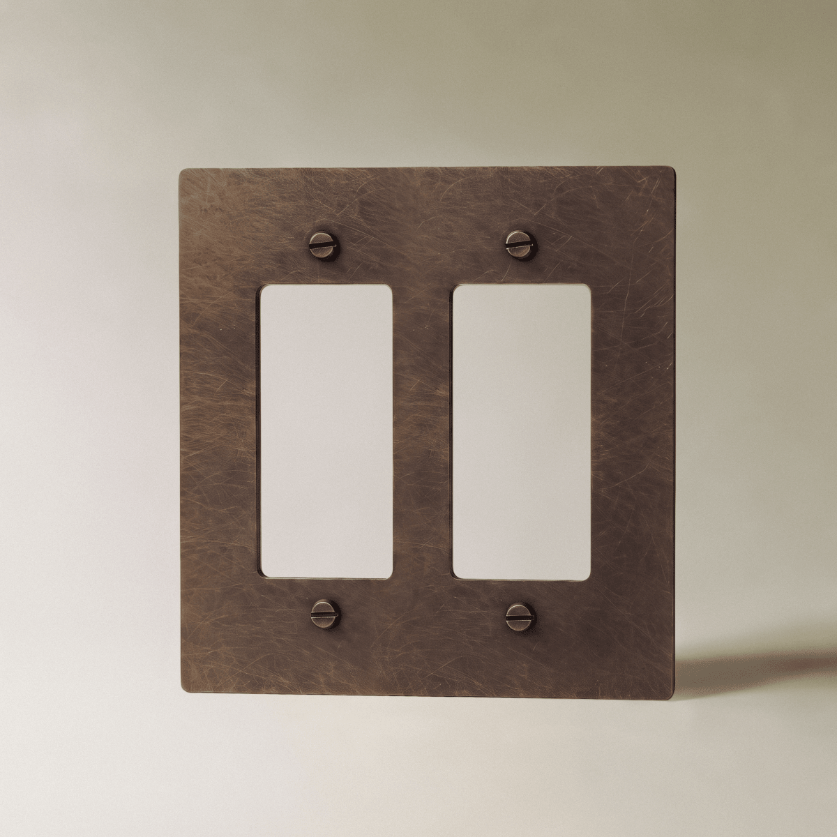The Brass Plate (Vintage Brass With Patina) - Residence Supply