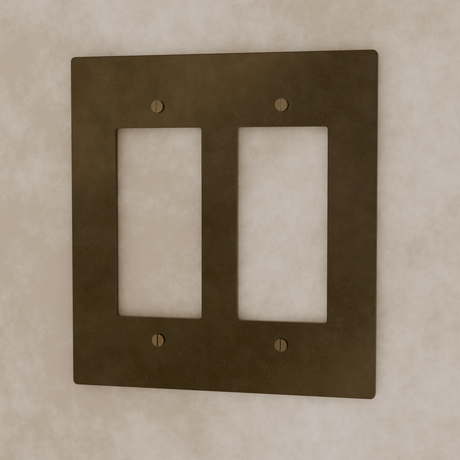 The Brass Plate (Vintage Brass With Patina) - Residence Supply