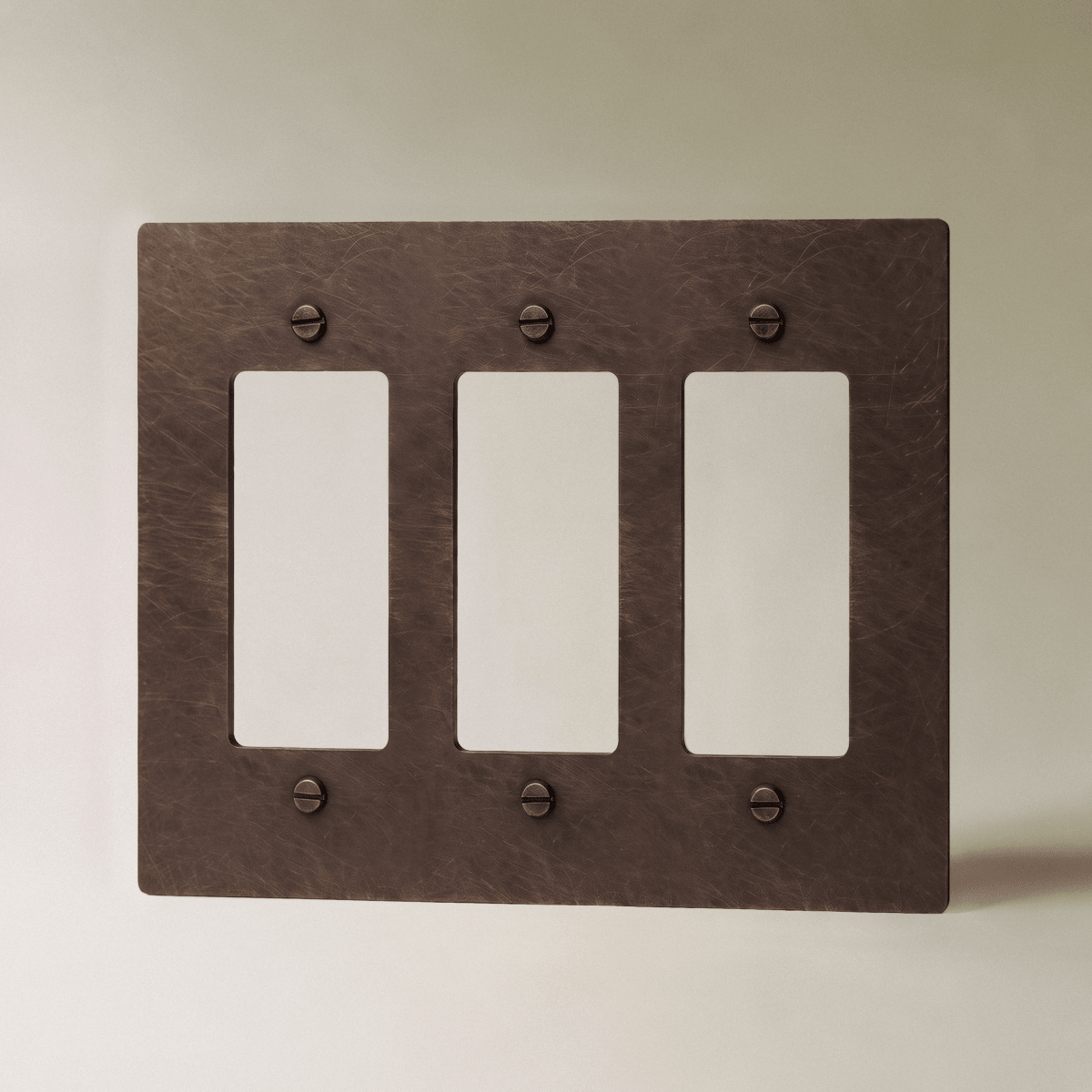 The Brass Plate (Vintage Brass With Patina) - Residence Supply