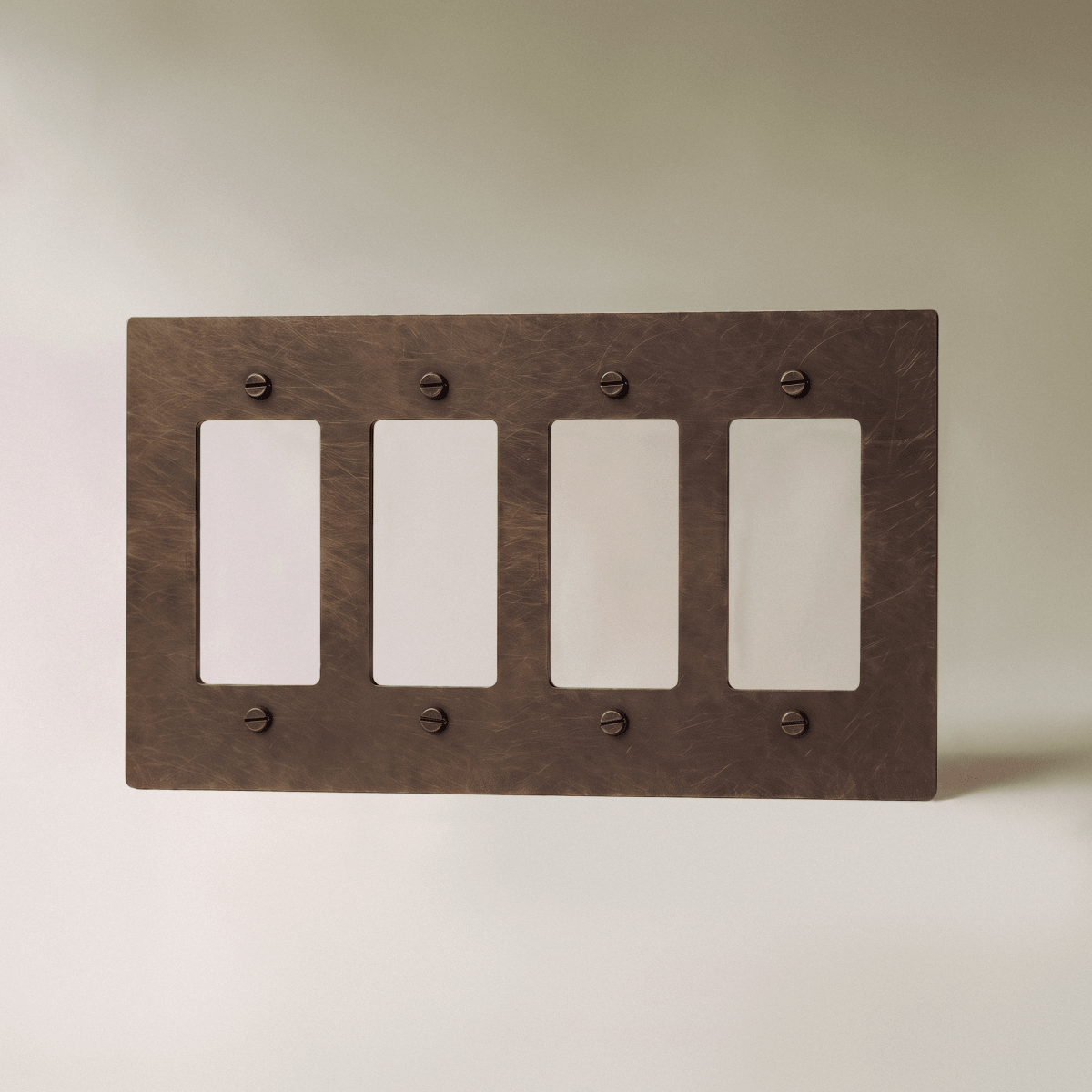 The Brass Plate (Vintage Brass With Patina) - Residence Supply
