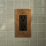 The Brass Plate (Vintage Brass With Patina) - Residence Supply