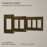 The Brass Plate (Vintage Brass With Patina) - Residence Supply