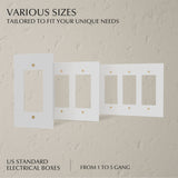 The Brass Plate (White with Brass) - Residence Supply