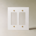 The Brass Plate (White with Brass) - Residence Supply