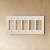 The Brass Plate (White with Brass) - Residence Supply