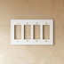 The Brass Plate (White with Brass) - Residence Supply