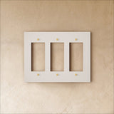 The Brass Plate (White with Brass) - Residence Supply