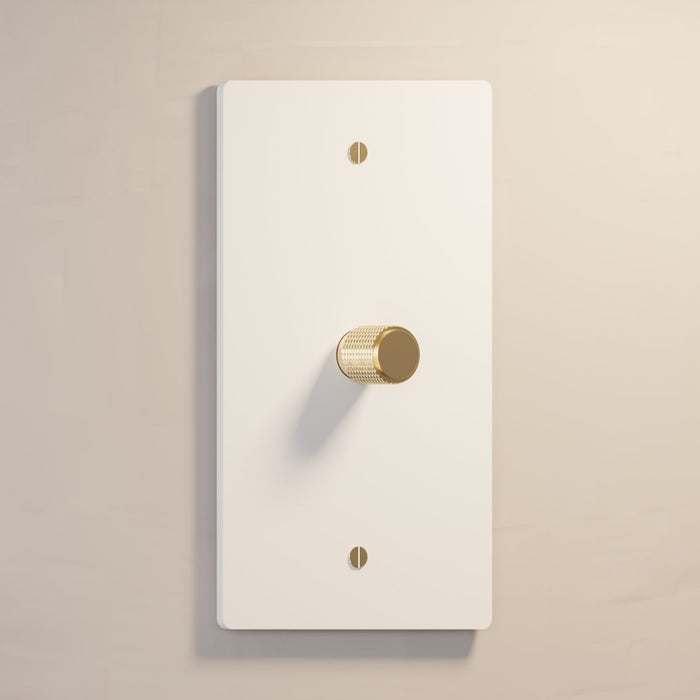 The Brass Rotary Dimmer Switch (1 to 5 Gang) - Residence Supply