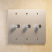 The Brass Rotary Dimmer Switch (3 - Way) (1 to 5 Gang) - Residence Supply