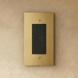 The Brass Telephone Socket (RJ11) (1 - Gang) - Residence Supply