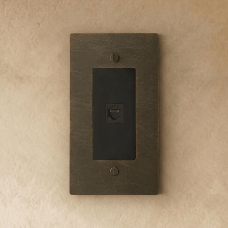 The Brass Telephone Socket (RJ11) (1 - Gang) - Residence Supply
