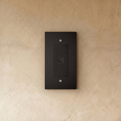 The Brass Telephone Socket (RJ11) (1 - Gang) - Residence Supply