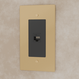 The Brass Telephone Socket (RJ11) (1 - Gang) - Residence Supply