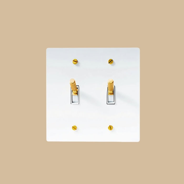 The Brass Toggle Switch (1 to 4 Gang) - Residence Supply