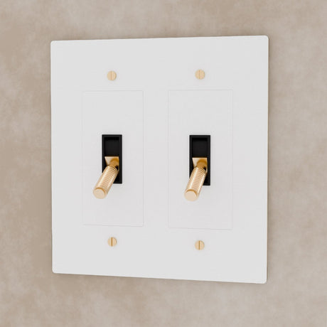 The Brass Toggle Switch (1 to 5 Gang) - Residence Supply