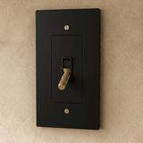 The Brass Toggle Switch (1 to 5 Gang) - Residence Supply
