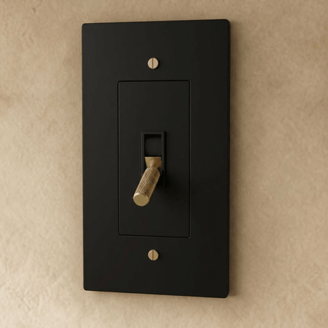 The Brass Toggle Switch (1 to 5 Gang) - Residence Supply
