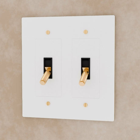 The Brass Toggle Switch (1 to 5 Gang) - Residence Supply