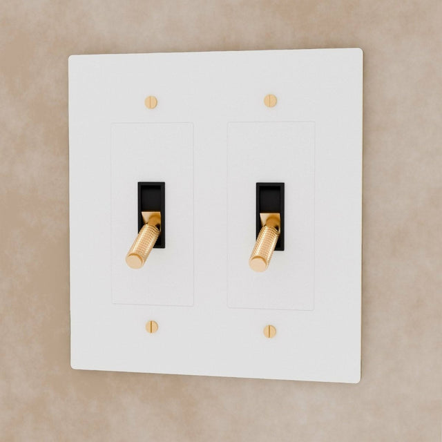 The Brass Toggle Switch (1 to 5 Gang) - Residence Supply