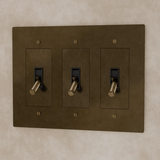 The Brass Toggle Switch (1 to 5 Gang) - Residence Supply