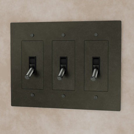 The Brass Toggle Switch (1 to 5 Gang) - Residence Supply