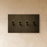 The Brass Toggle Switch (1 to 5 Gang) - Residence Supply