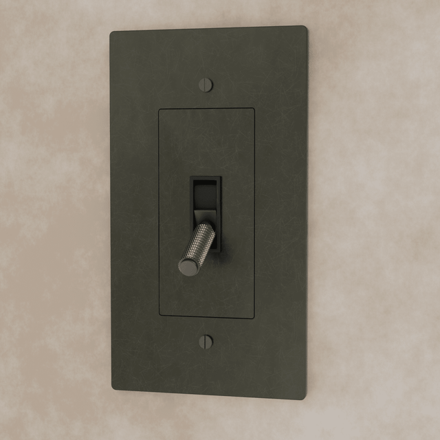 The Brass Toggle Switch (1 to 5 Gang) - Residence Supply