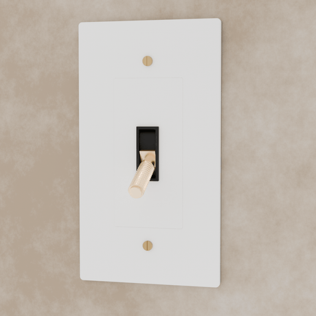 The Brass Toggle Switch (1 to 5 Gang) - Residence Supply