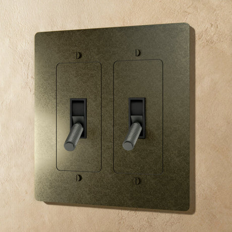 The Brass Toggle Switch (1 to 5 Gang) - Residence Supply