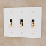 The Brass Toggle Switch (1 to 5 Gang) - Residence Supply
