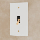 The Brass Toggle Switch (1 to 5 Gang) - Residence Supply