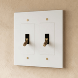 The Brass Toggle Switch (1 to 5 Gang) - Residence Supply