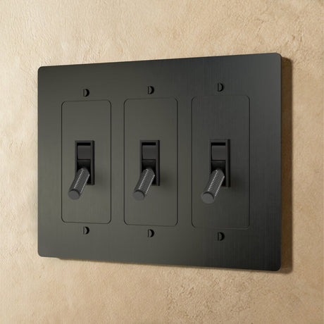 The Brass Toggle Switch (1 to 5 Gang) - Residence Supply