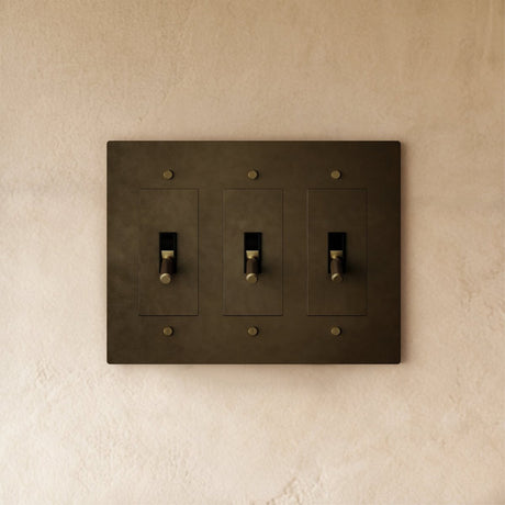 The Brass Toggle Switch (1 to 5 Gang) - Residence Supply