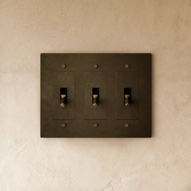 The Brass Toggle Switch (1 to 5 Gang) - Residence Supply