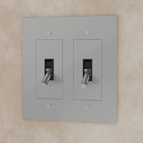 The Brass Toggle Switch (1 to 5 Gang) - Residence Supply