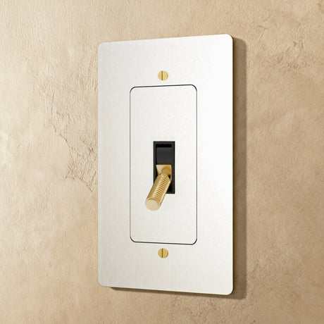 The Brass Toggle Switch (1 to 5 Gang) - Residence Supply