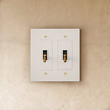 The Brass Toggle Switch (1 to 5 Gang) - Residence Supply
