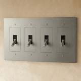 The Brass Toggle Switch (1 to 5 Gang) - Residence Supply