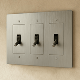 The Brass Toggle Switch (1 to 5 Gang) - Residence Supply