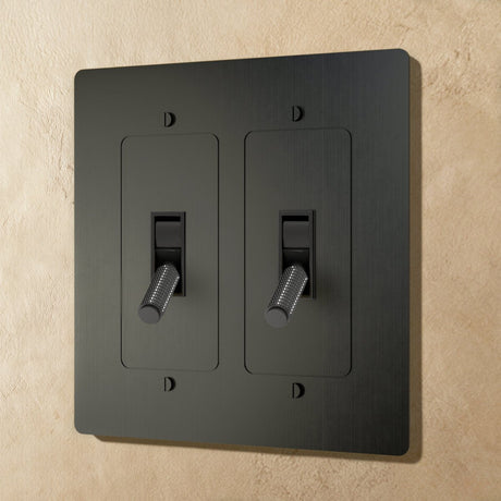 The Brass Toggle Switch (1 to 5 Gang) - Residence Supply