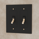 The Brass Toggle Switch (1 to 5 Gang) - Residence Supply