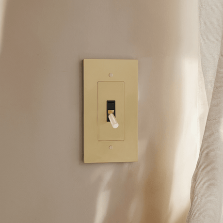 The Brass Toggle Switch (1 to 5 Gang) - Residence Supply