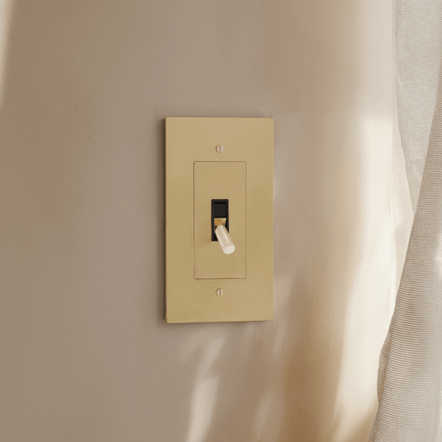 The Brass Toggle Switch (1 to 5 Gang) - Residence Supply