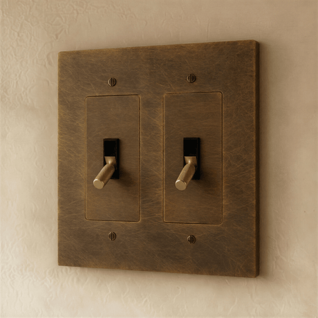 The Brass Toggle Switch (1 to 5 Gang) - Residence Supply
