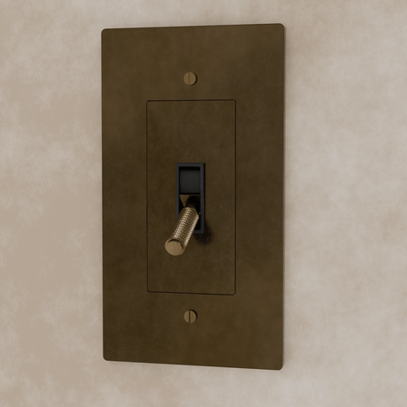 The Brass Toggle Switch (1 to 5 Gang) - Residence Supply