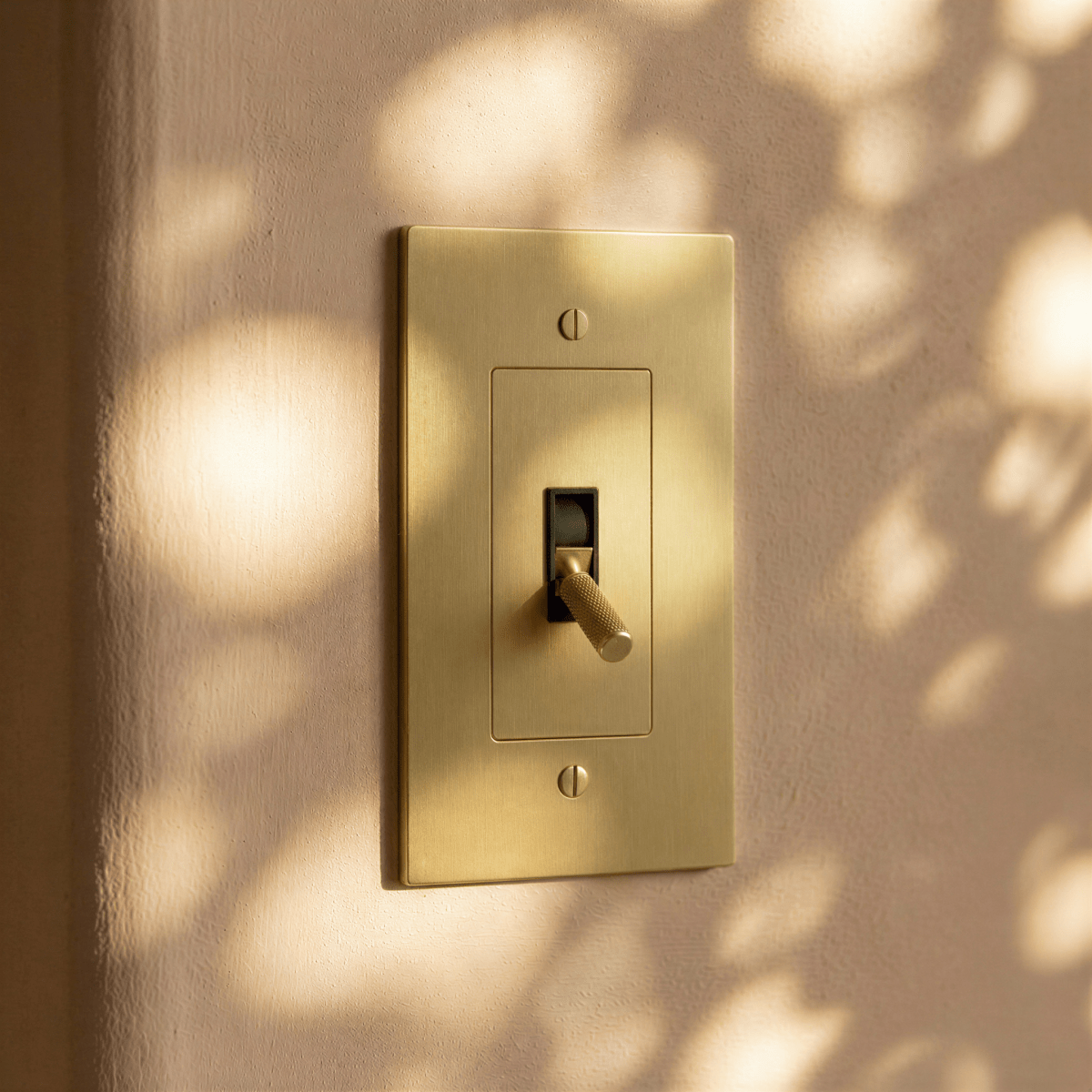 The Brass Toggle Switch (1 to 5 Gang) - Residence Supply