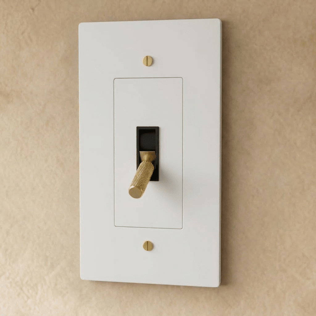 The Brass Toggle Switch (1 to 5 Gang) - Residence Supply