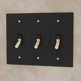 The Brass Toggle Switch (1 to 5 Gang) - Residence Supply