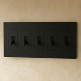 The Brass Toggle Switch (1 to 5 Gang) - Residence Supply